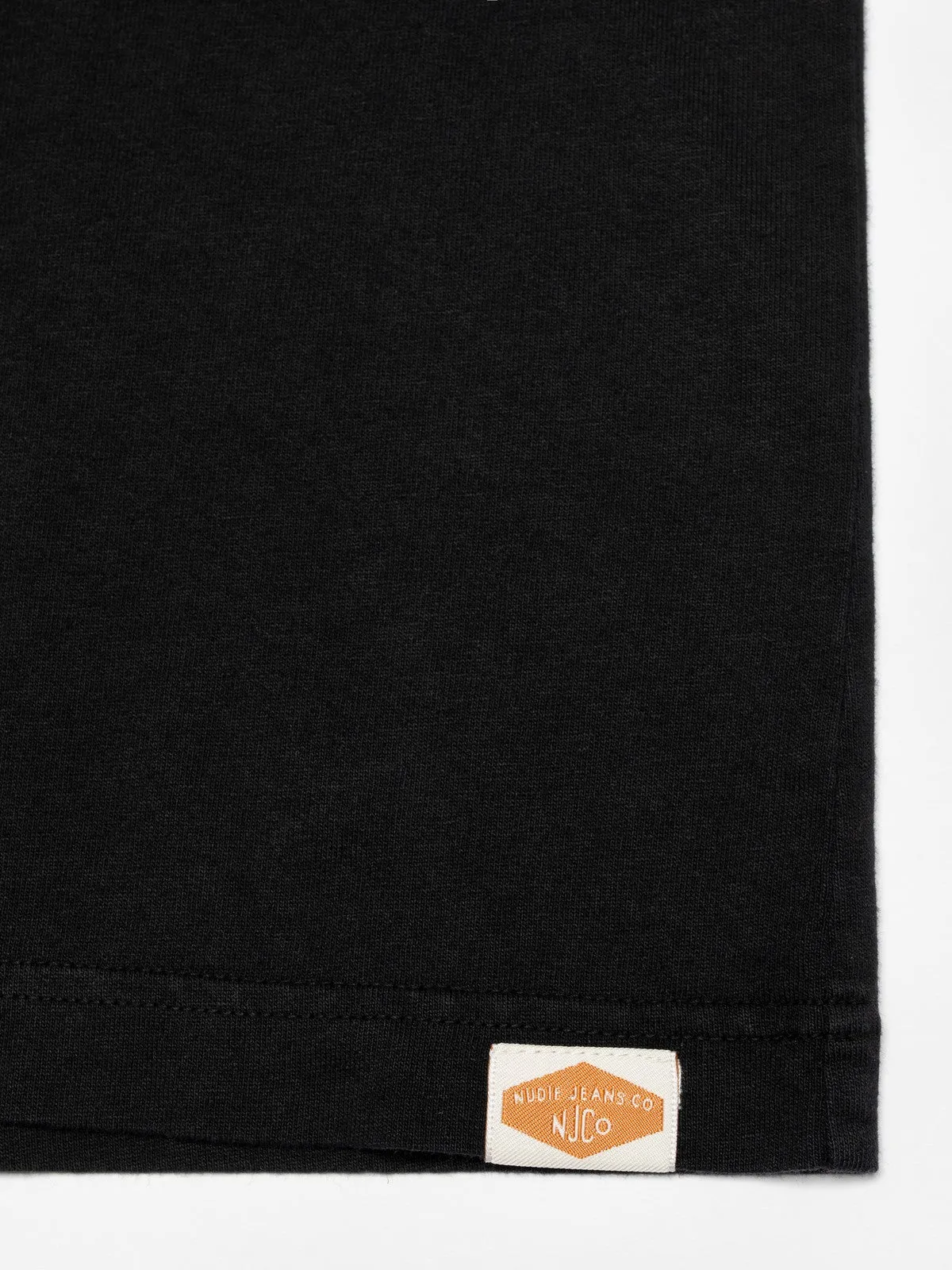 Nudie Jeans - Uno T-Shirt - Black sold by Dutil Denim product image thumbnail 3