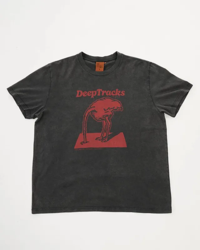 Nudie Jeans - Roy Deep Tracks T-Shirt - Antracite sold by Dutil Denim
