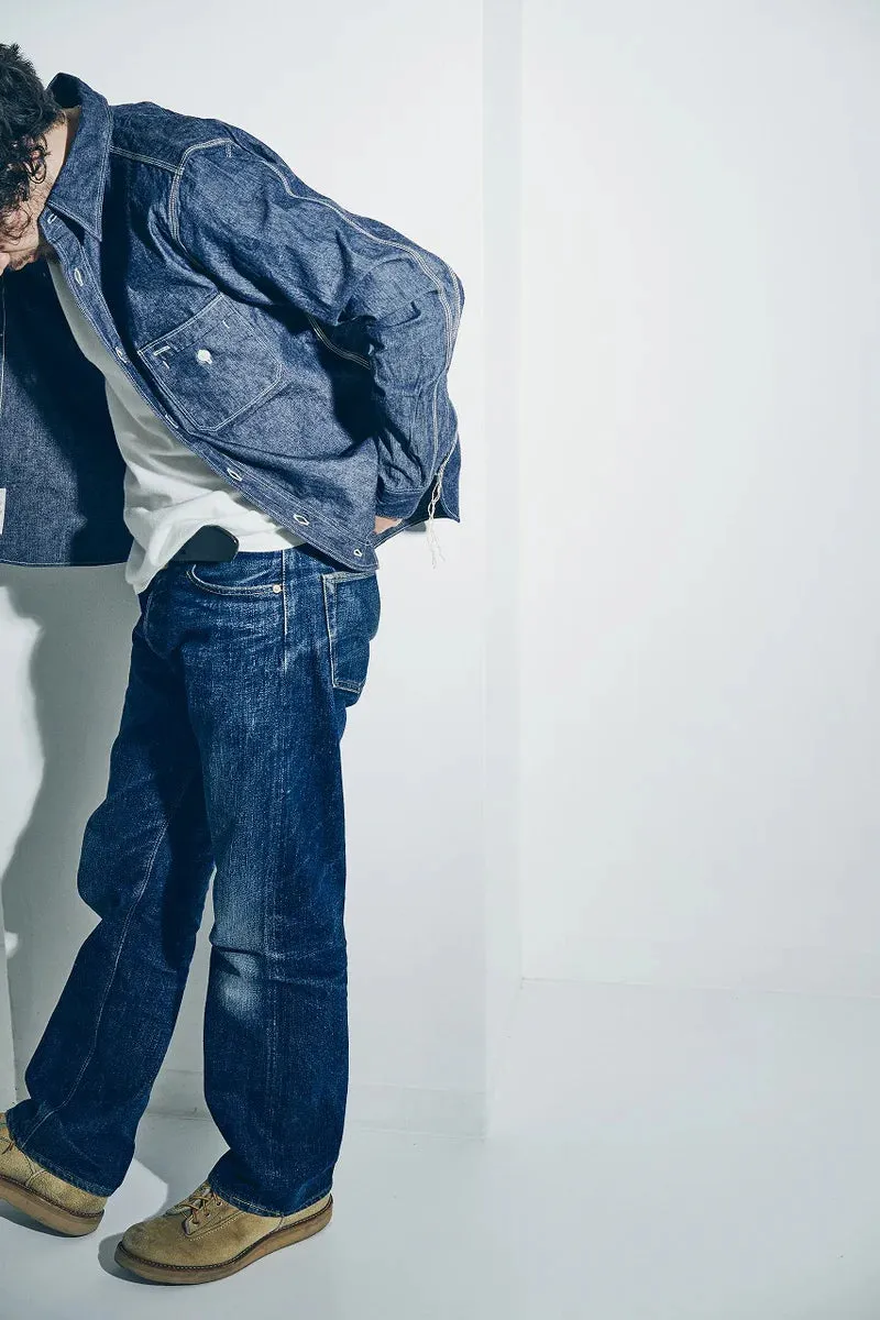 Samurai - Selvedge Chambray Work Shirt - Indigo sold by Dutil Denim product image thumbnail 4