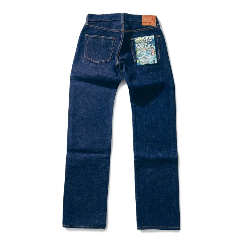 Samurai - 21oz (zero) Slim Straight -S5000VX21ozⅡ sold by Dutil Denim product image thumbnail 3