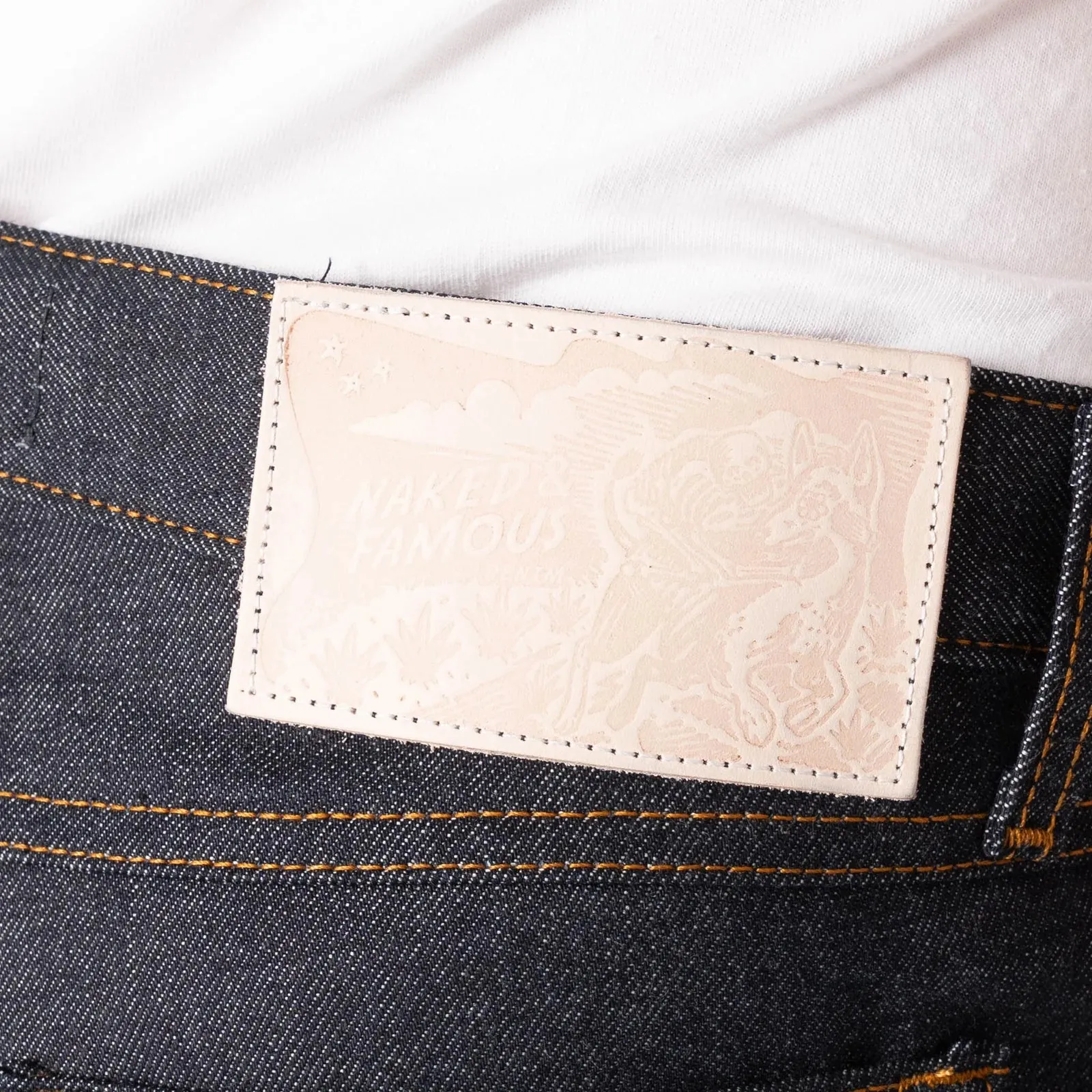 Naked & Famous - True Guy - Dia De Los Muertos Selvedge sold by Dutil Denim product image thumbnail 5