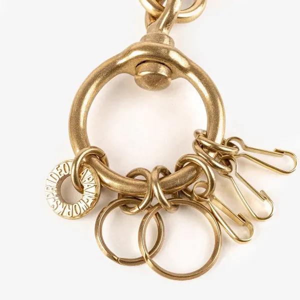 Iron Heart - Large Clip with Rings and Clips - Brass sold by Dutil Denim product image thumbnail 3