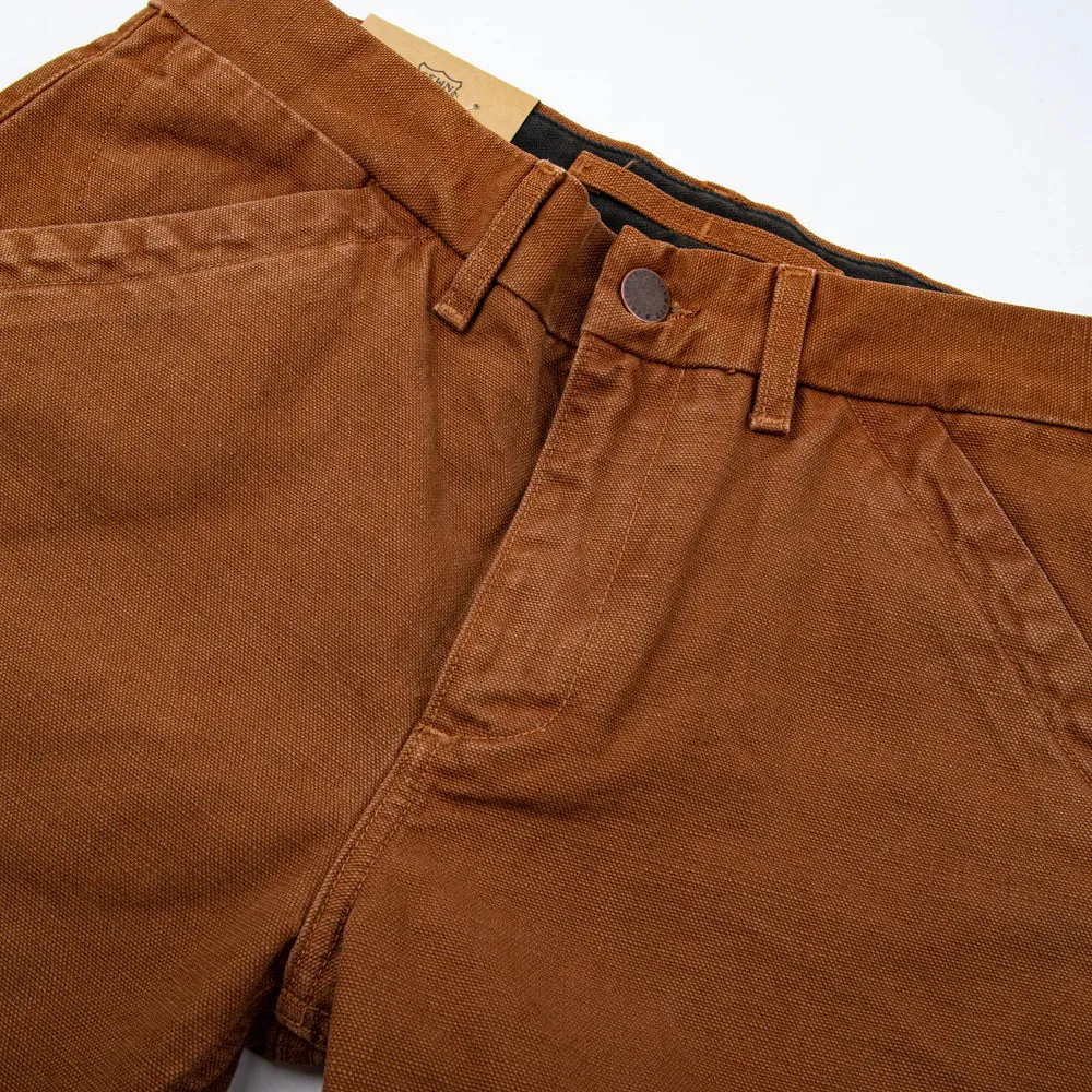 Freenote - Workers Chino Slim Straight - 14oz Rust sold by Dutil Denim product image thumbnail 5