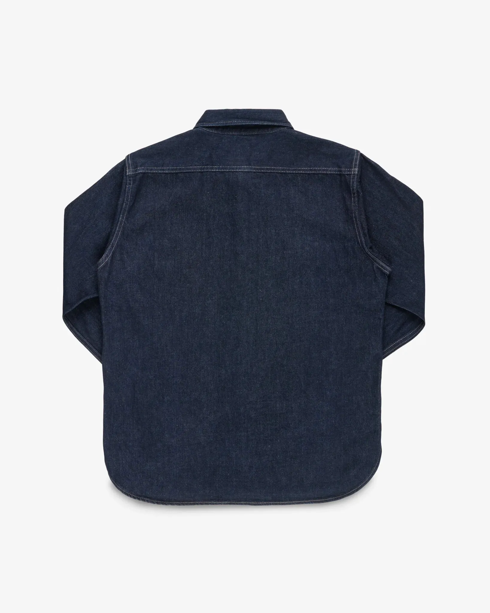 Iron Heart - 12oz Selvedge Denim Work Shirt With Snaps - Indigo sold by Dutil Denim product image thumbnail 2