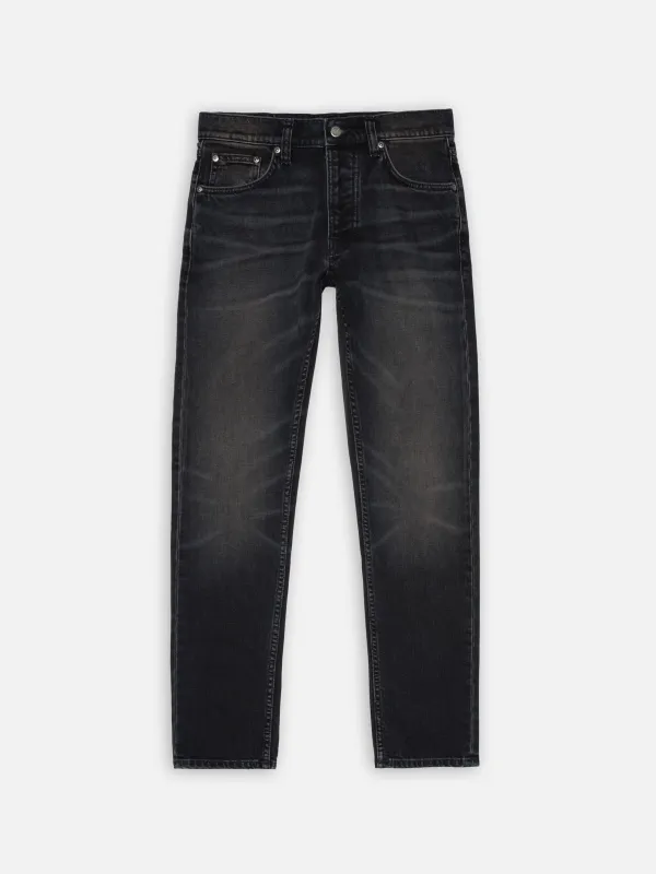 Nudie Jeans - Solid Ollie - Black force sold by Dutil Denim