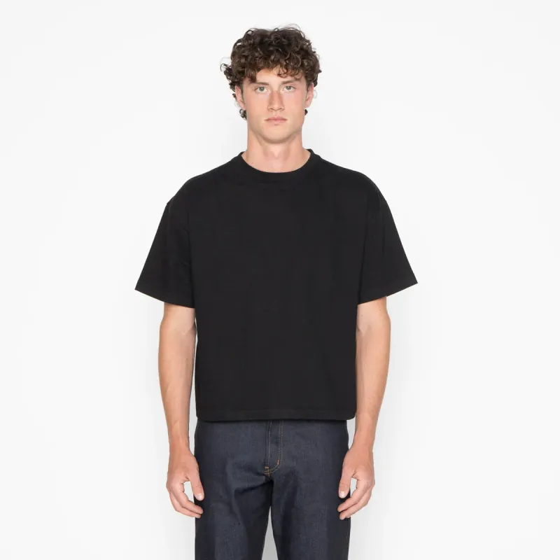 Naked & Famous - Strong Tee - Heavyweight 11oz Jersey - Black made by Naked & Famous Denim