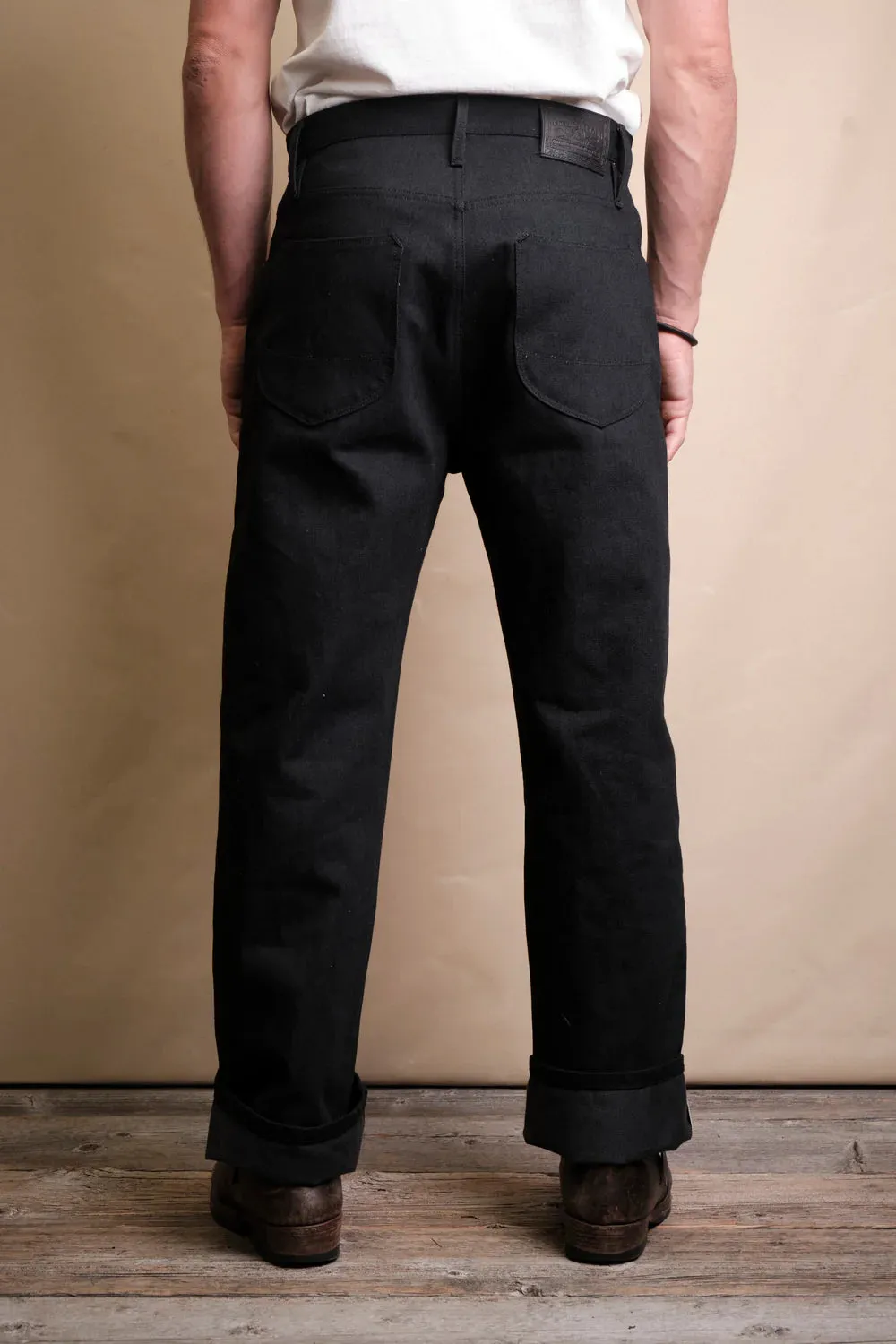 Freenote - Modesto - 14.25oz Black / Grey Denim sold by Dutil Denim product image thumbnail 4