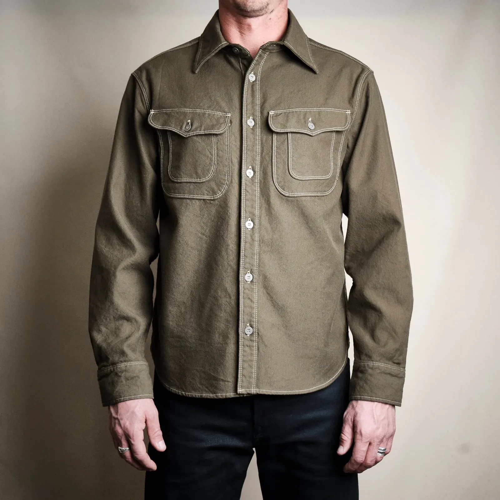Freenote - Kamas - Olive sold by Dutil Denim product image thumbnail 2