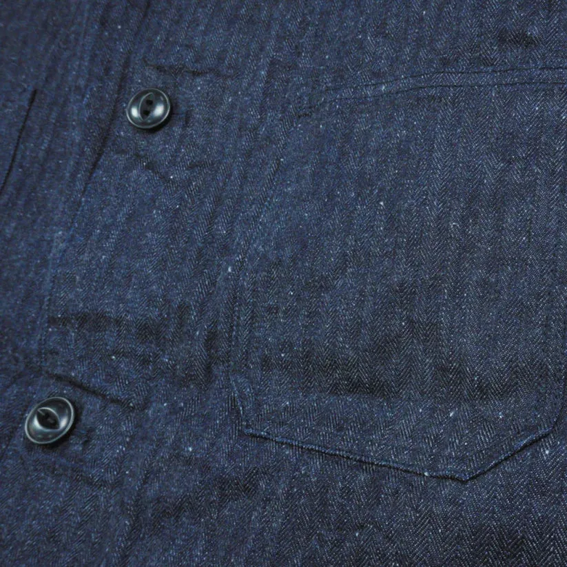 Samurai – SWC605DP-HBⅡ – Indigo Herringbone sold by Dutil Denim product image thumbnail 5