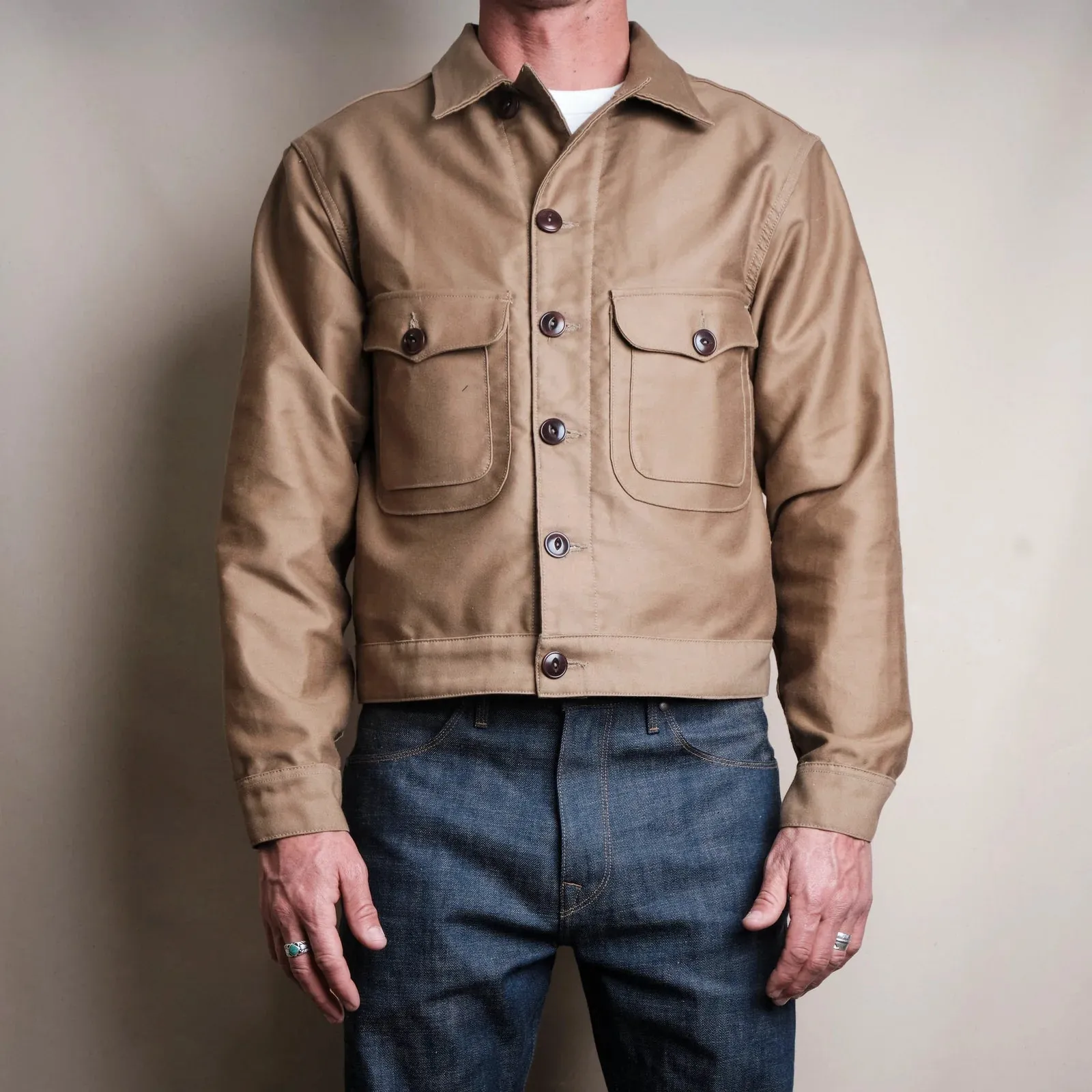 Freenote - Grafton Jacket - Gold sold by Dutil Denim product image thumbnail 2