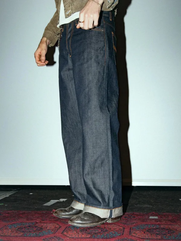 Nudie Jeans - Loud Larry - Dry Selvage sold by Dutil Denim