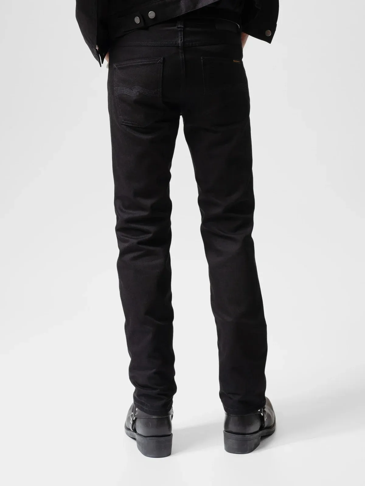 Nudie Jeans - Slim Jim - Black Tar sold by Dutil Denim product image thumbnail 2