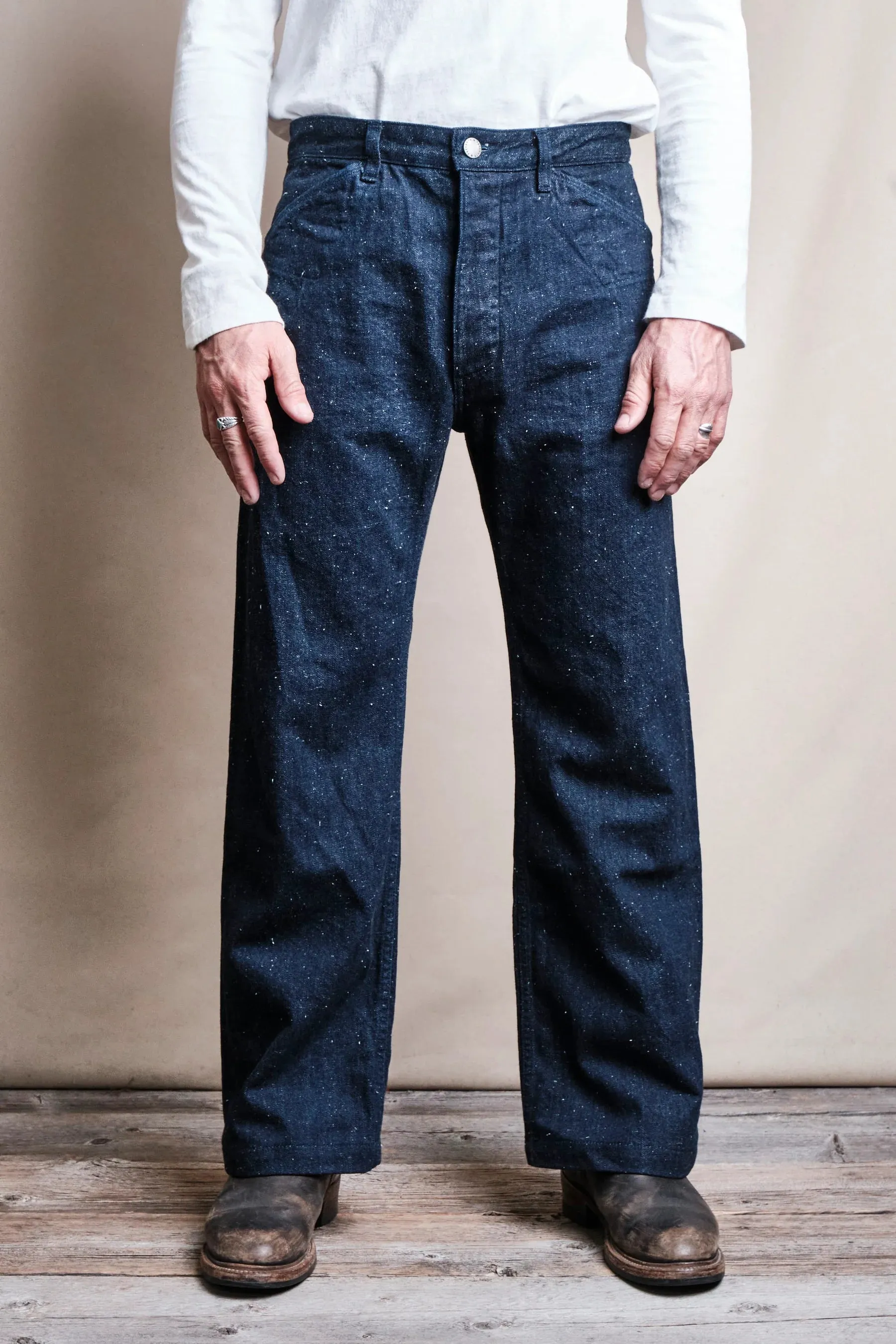 Freenote - Duster Pant - 11oz Fleck Denim sold by Dutil Denim