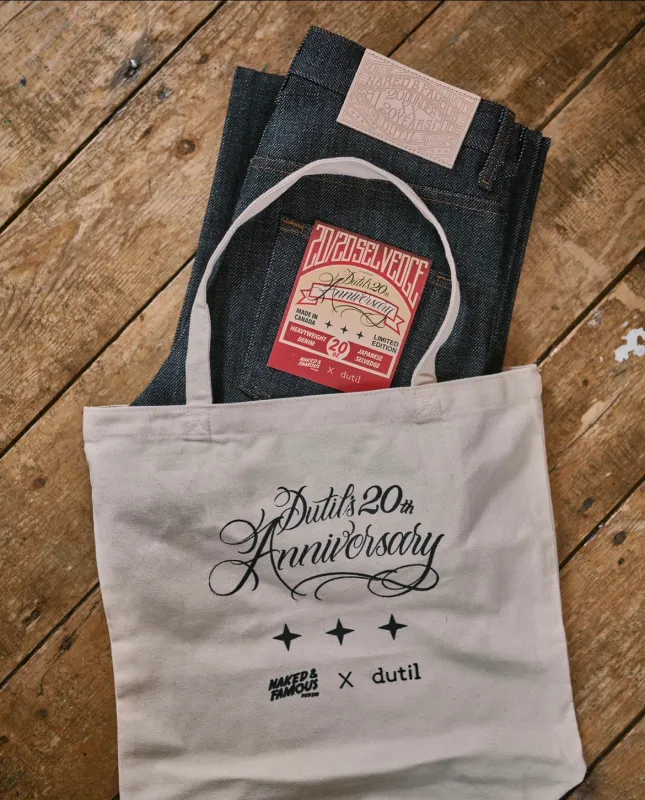 Dutil - 20th Anniversary Selvedge - True Guy made by Dutil Denim