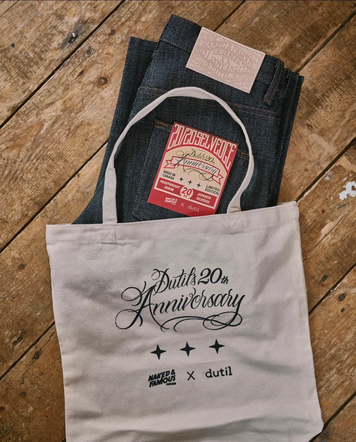 Dutil - 20th Anniversary Selvedge - True Guy sold by Dutil Denim
