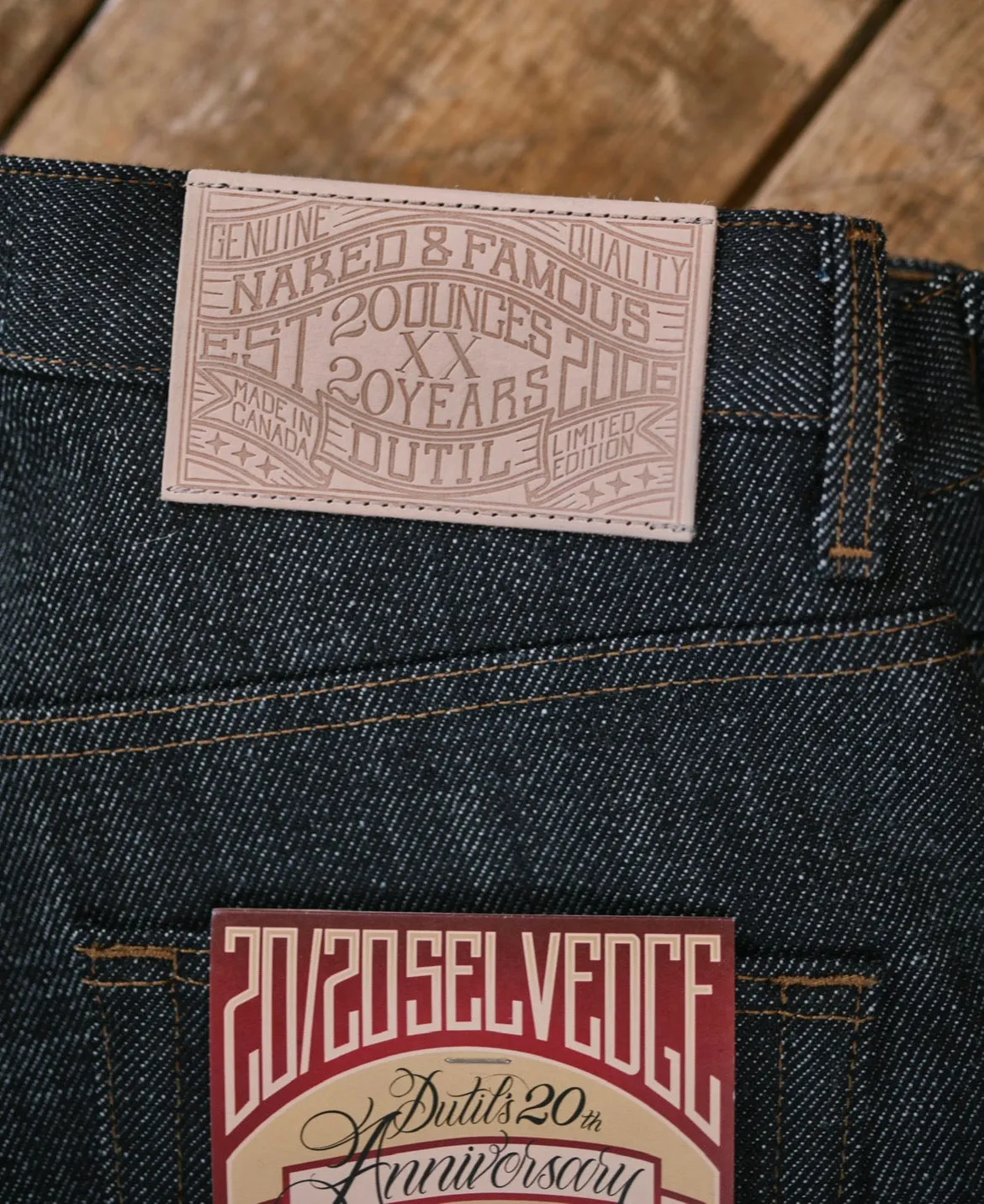 Dutil - 20th Anniversary Selvedge - True Guy sold by Dutil Denim product image thumbnail 3