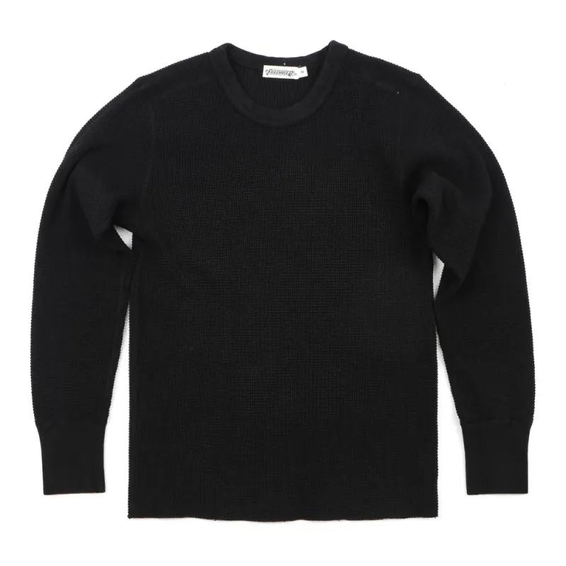 Freenote - Thermal - Black made by Freenote Cloth
