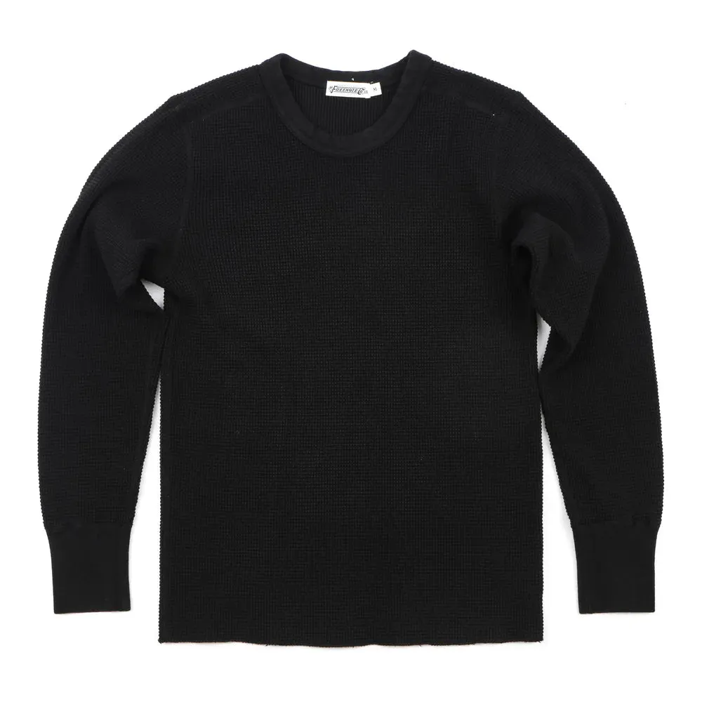 Freenote - Thermal - Black sold by Dutil Denim