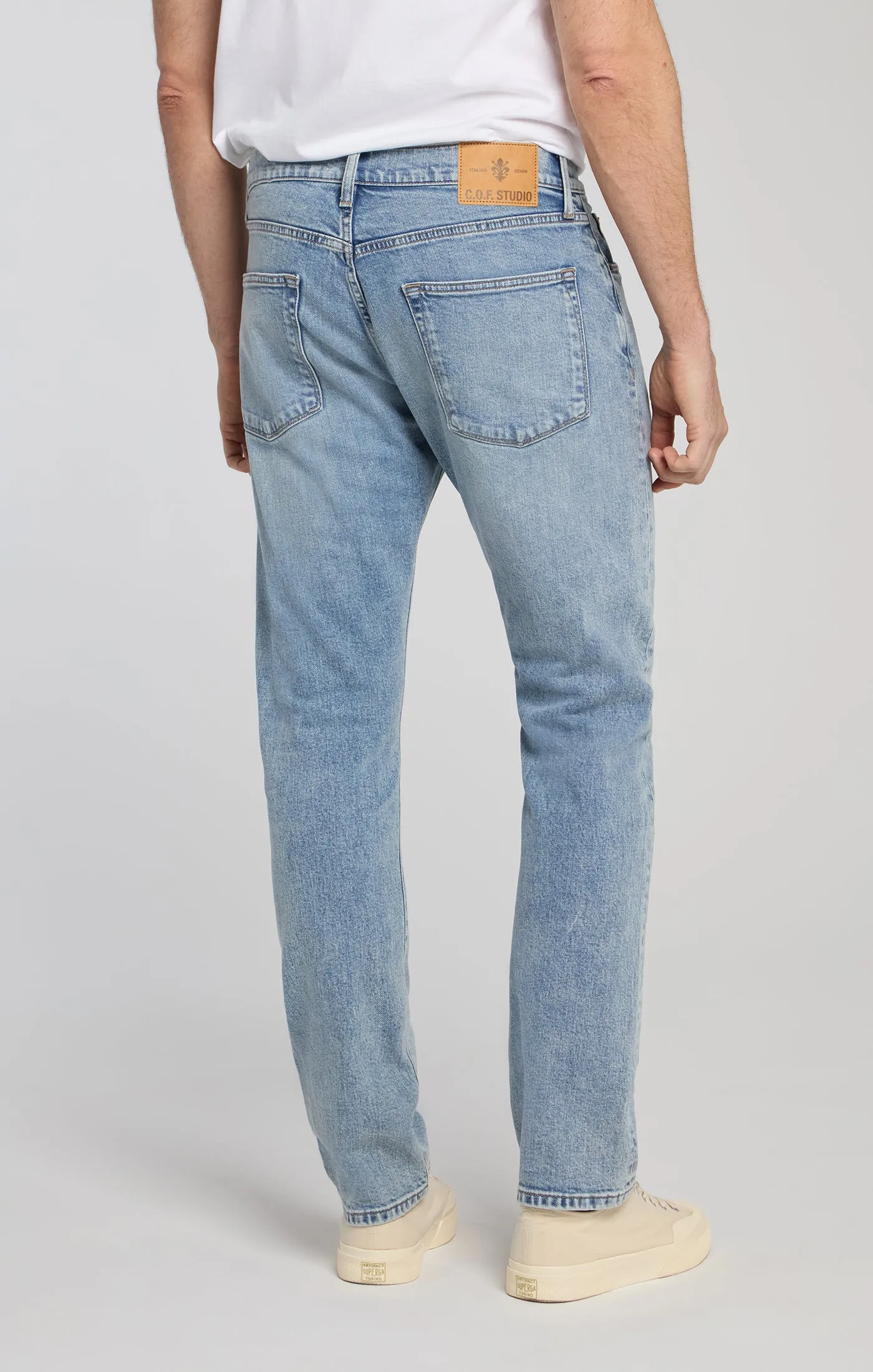 C.O.F. Studio - M8 Straight - CO Indigo Malibu (New Patch) sold by Dutil Denim product image thumbnail 2