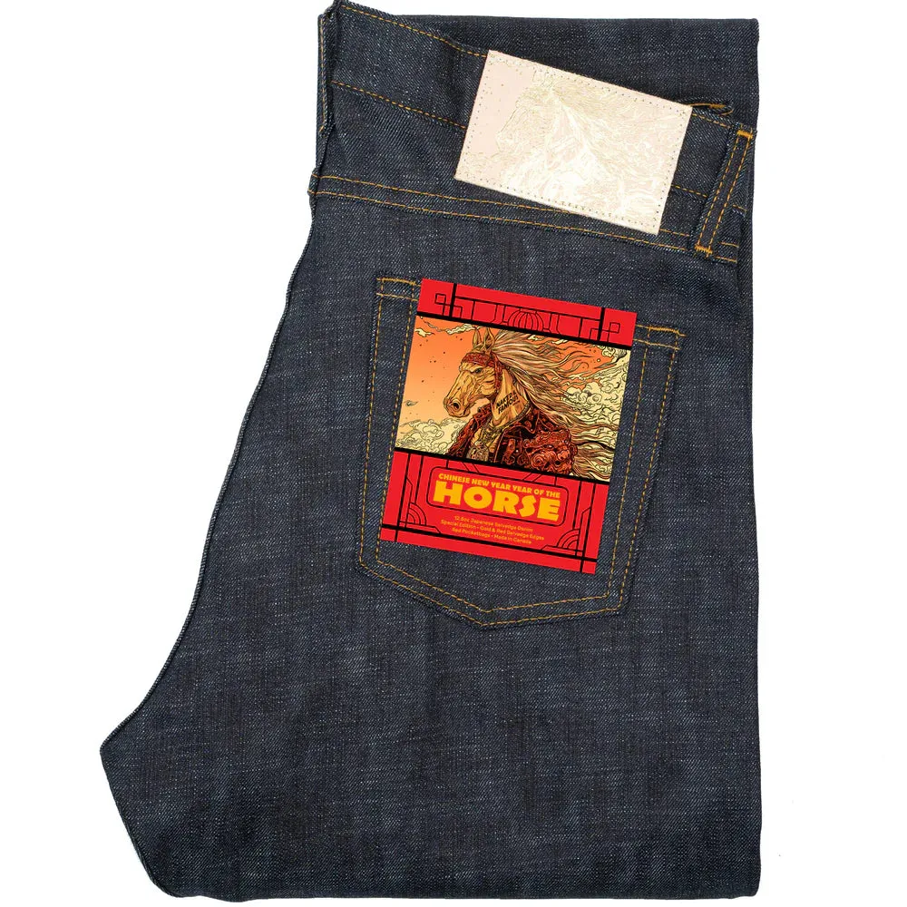 Naked & Famous - True Guy - Chinese New year - Horse sold by Dutil Denim
