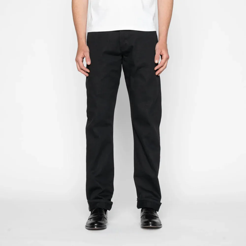 Naked & Famous - True Guy - Selvedge Slacks - Black sold by Dutil Denim product image thumbnail 2