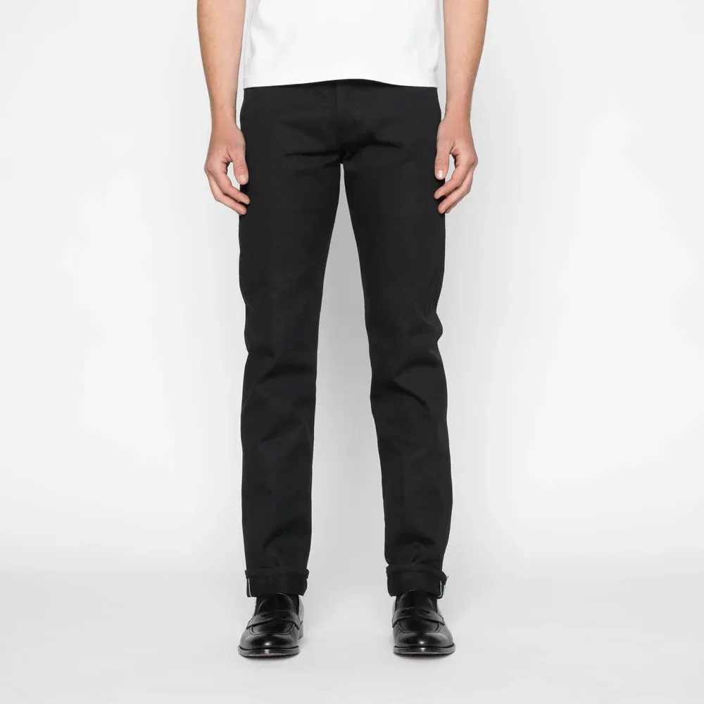 Naked & Famous - Weird Guy - Selvedge Slacks - Black sold by Dutil Denim product image thumbnail 2
