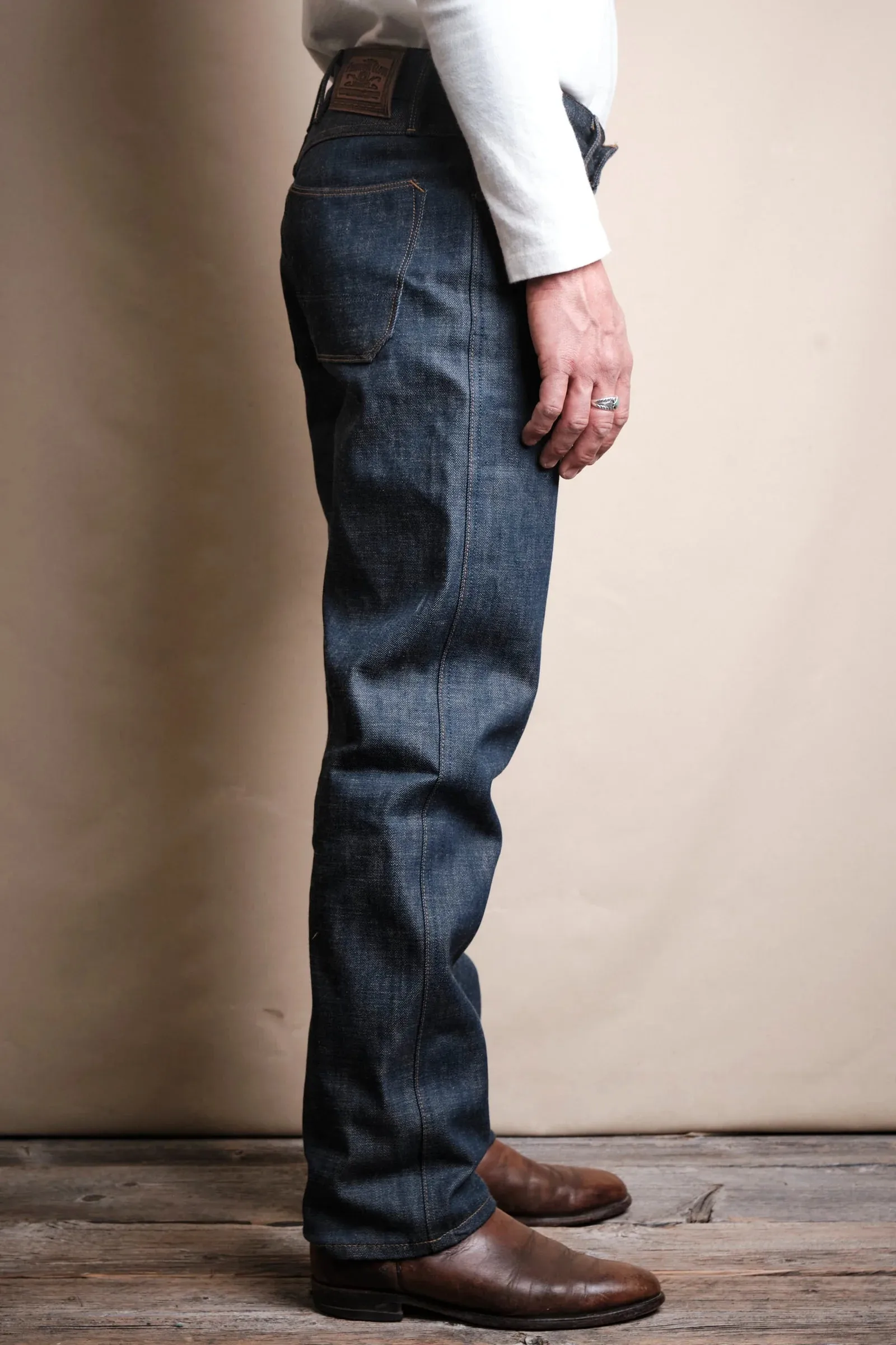 Freenote - Wilkes - 13 Ounce Natural Rinsed Denim sold by Dutil Denim product image thumbnail 3