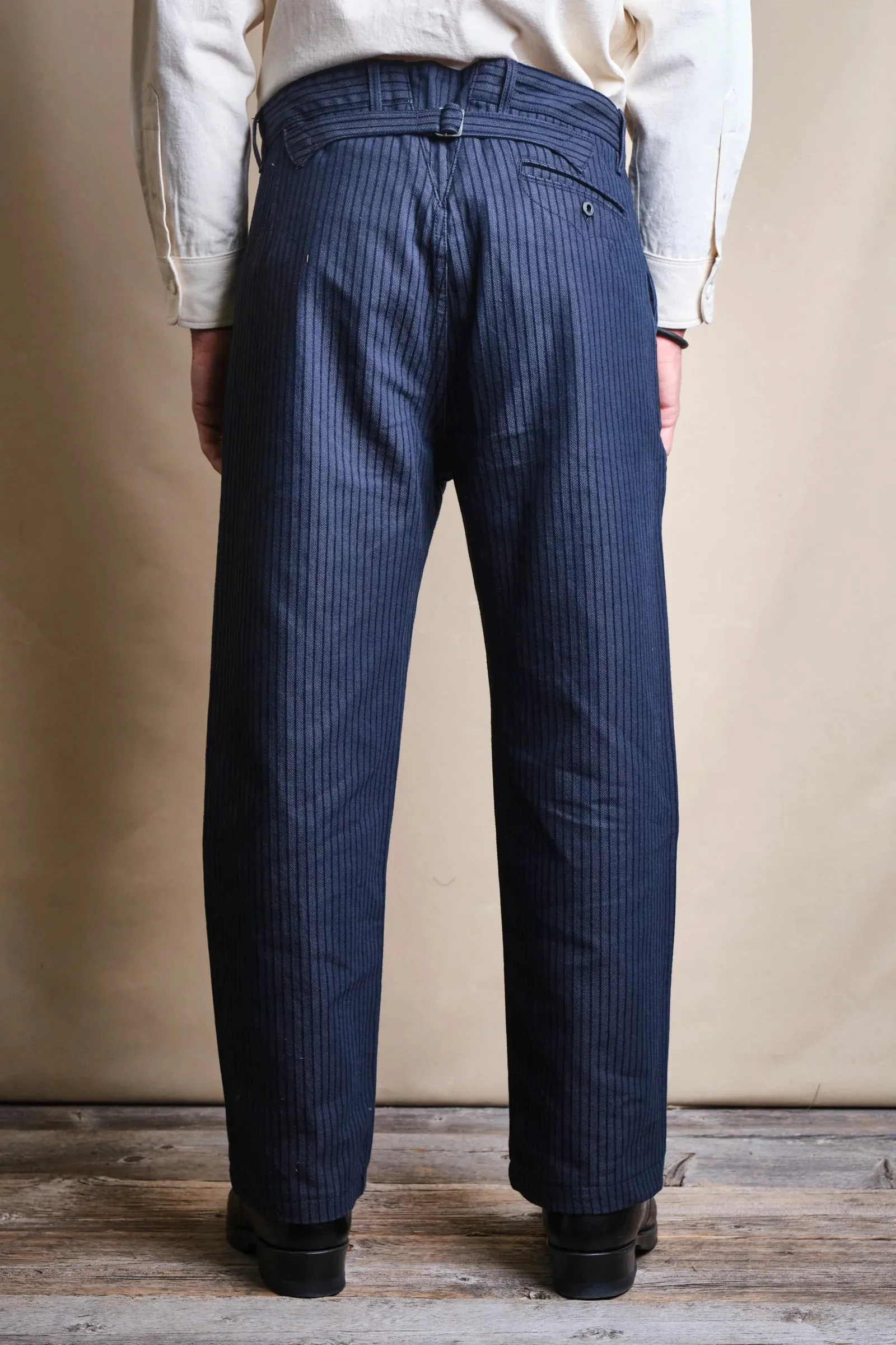 Freenote - Western Pant - Indigo Herringbone Dobby sold by Dutil Denim product image thumbnail 3