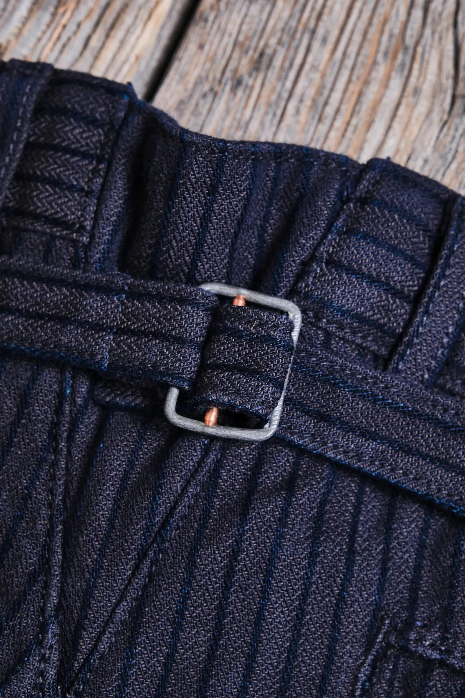 Freenote - Western Pant - Indigo Herringbone Dobby sold by Dutil Denim product image thumbnail 5