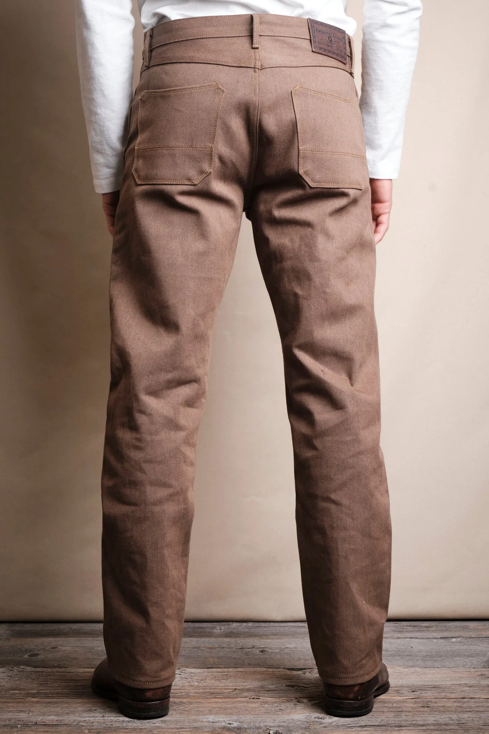 Freenote - Wilkes Western - 15oz Light Brown sold by Dutil Denim product image thumbnail 4