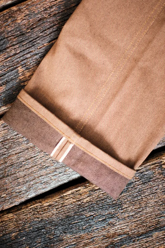 Freenote - Wilkes Western - 15oz Light Brown made by Freenote Cloth