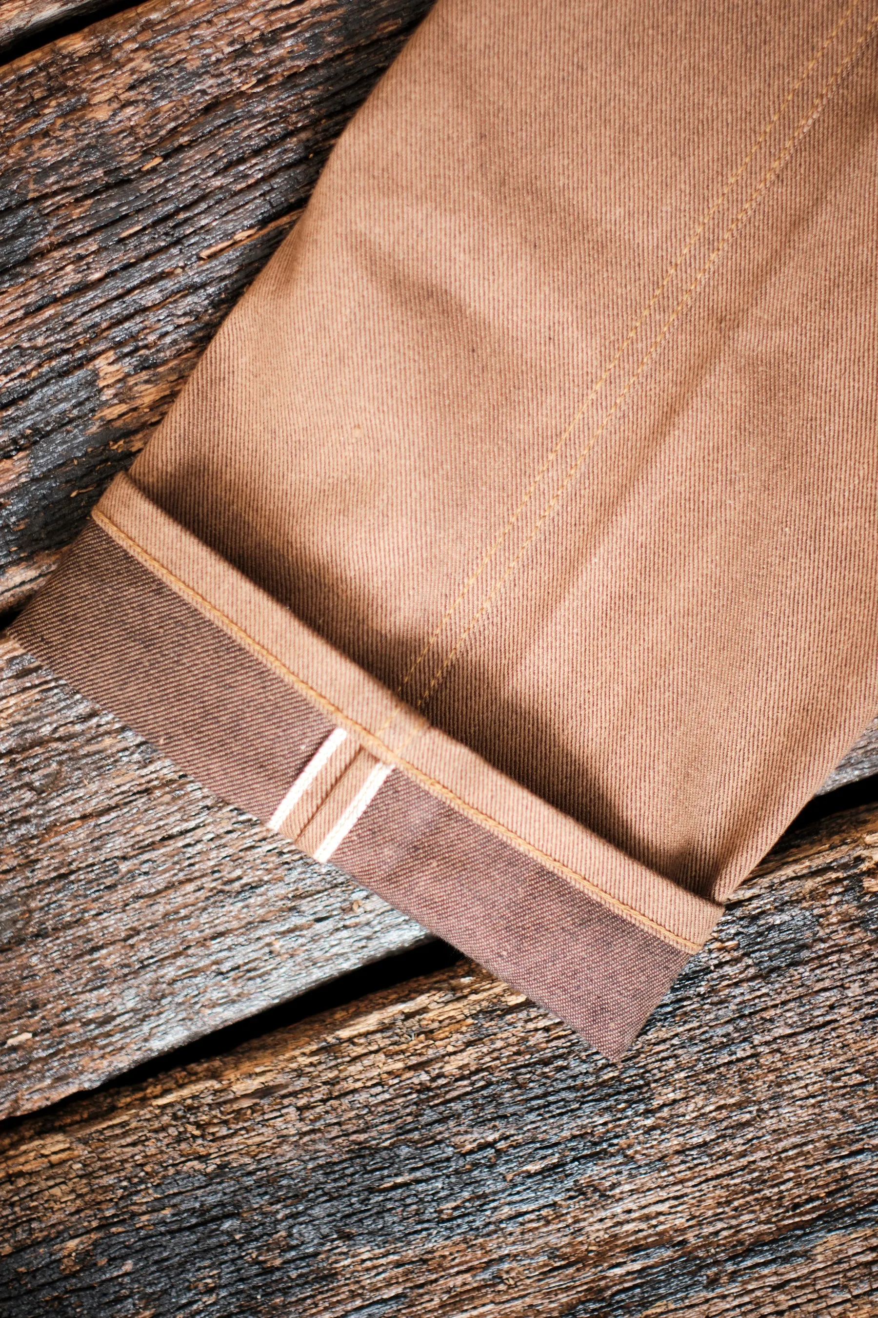 Freenote - Wilkes Western - 15oz Light Brown sold by Dutil Denim