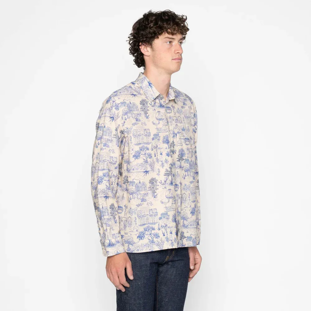 Naked & Famous - True Shirt - Linen Cats sold by Dutil Denim product image thumbnail 3