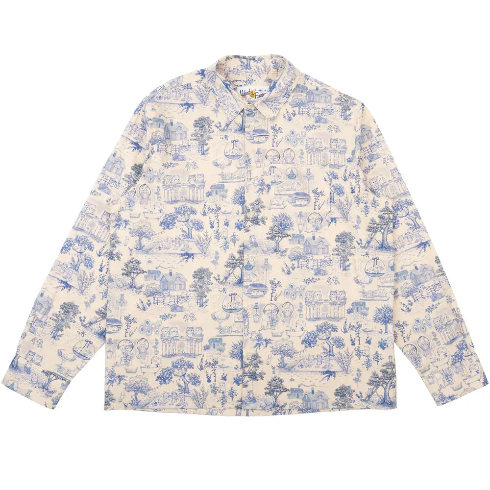Naked & Famous - True Shirt - Linen Cats sold by Dutil Denim