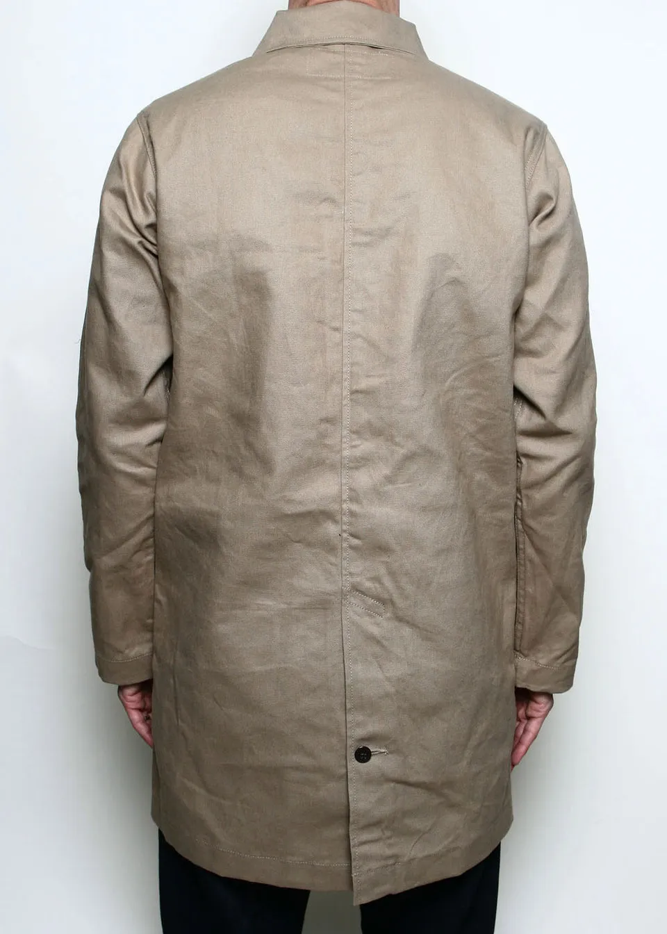 Rogue Territory - Trench Coat - Khaki Dry Wax Canvas sold by Dutil Denim product image thumbnail 2