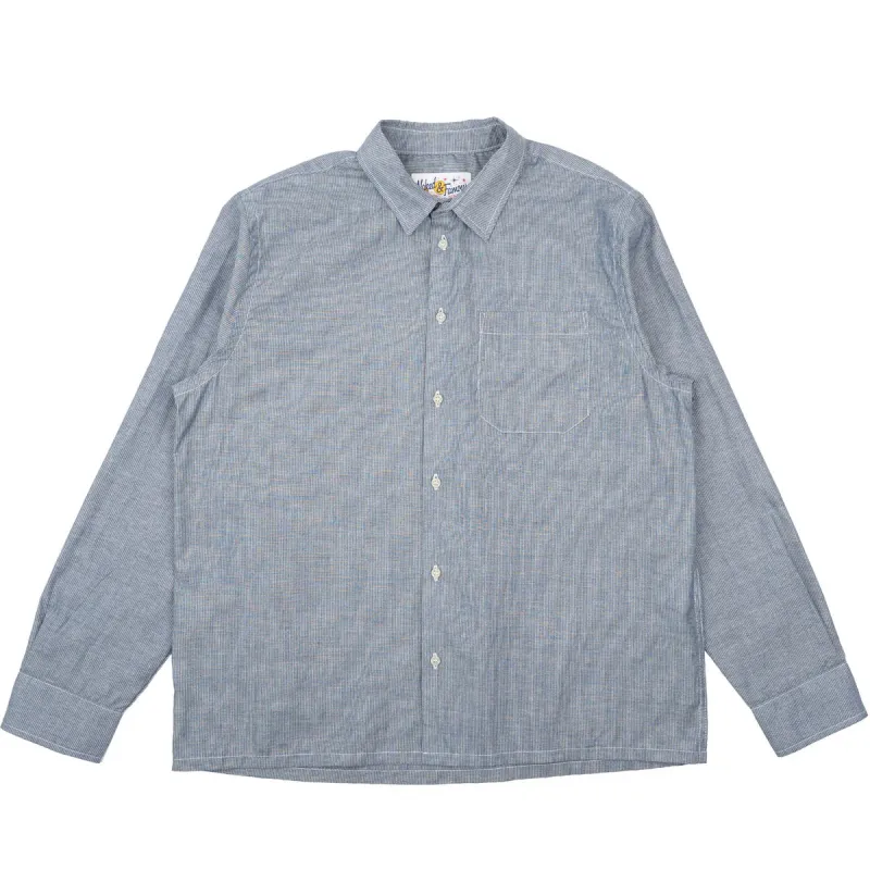 Naked & Famous - True Shirt - Indigo Stripe Selvedge made by Naked & Famous Denim