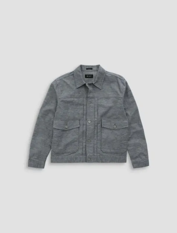AG - Sid Linen Jacket - Sterling made by Ariana Grande