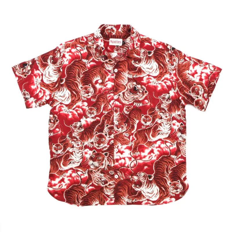 Freenote - Hawaiian - Red Tiger made by Freenote Cloth