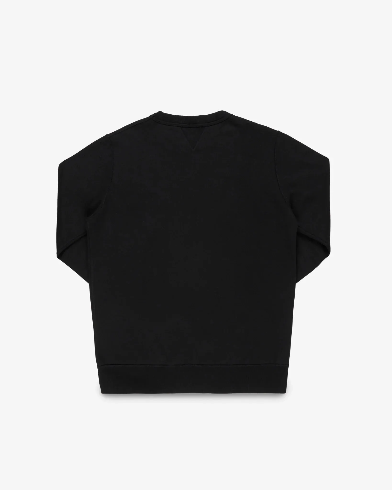 Iron Heart - 14oz Ultra Heavyweight Loopwheel Cotton Crew Neck Sweat - Black sold by Dutil Denim product image thumbnail 5