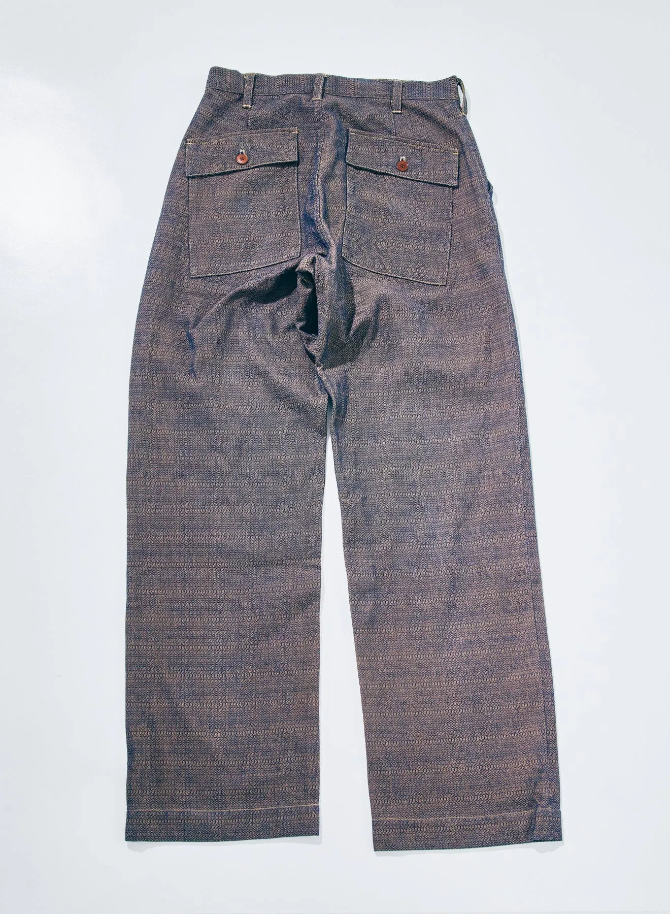 Samurai - Kanoko Aimadara Work Pants - SJAP26-KSK sold by Dutil Denim product image thumbnail 3