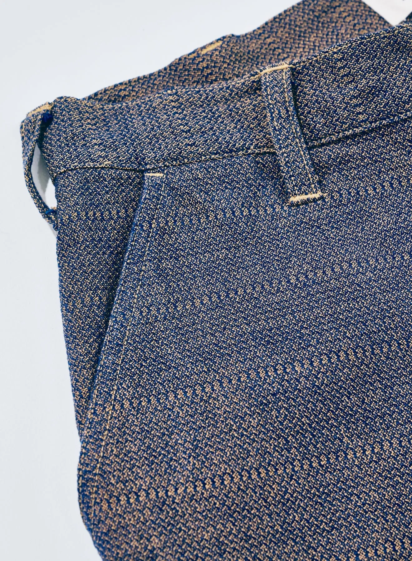 Samurai - Kanoko Aimadara Work Pants - SJAP26-KSK sold by Dutil Denim product image thumbnail 4