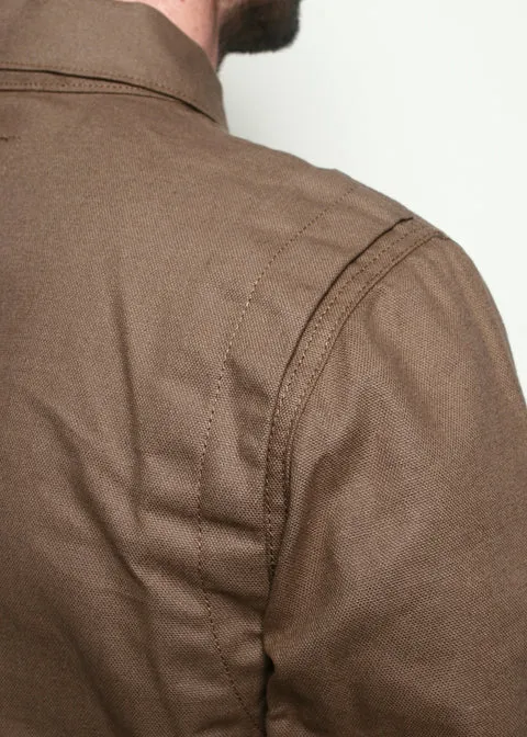 Rogue Territory - Ranger Jacket Dry Wax Canvas - Brown sold by Dutil Denim product image thumbnail 5