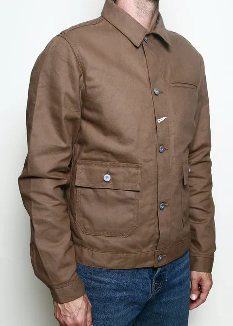 Rogue Territory - Ranger Jacket Dry Wax Canvas - Brown sold by Dutil Denim product image thumbnail 2