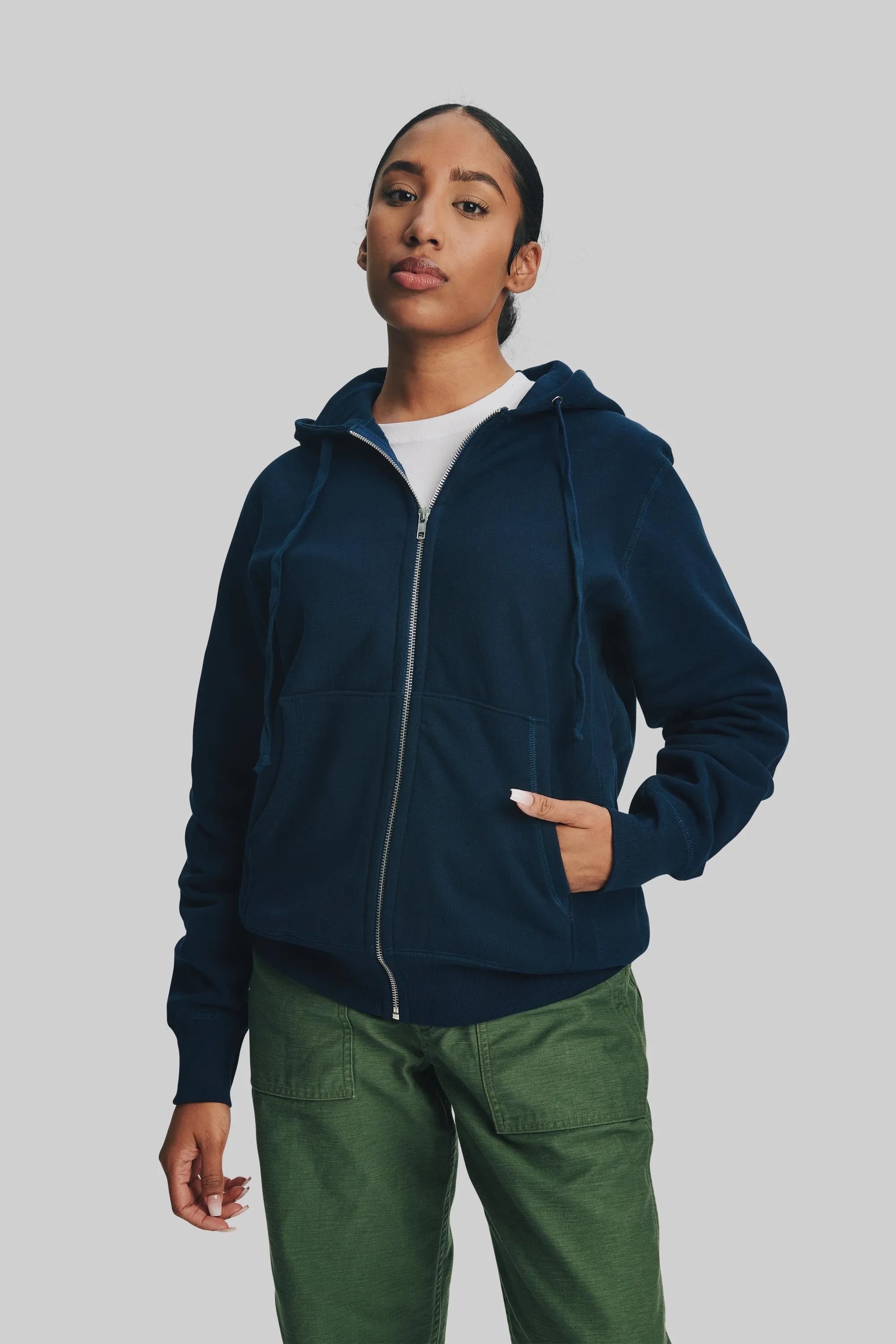 5002 ZIP HOODED SWEATSHIRT sold by House of Blanks product image thumbnail 4