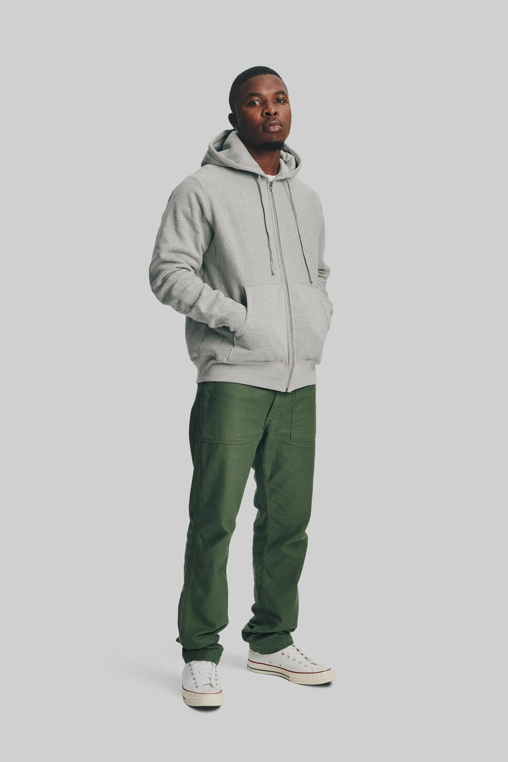 5002 ZIP HOODED SWEATSHIRT sold by House of Blanks product image thumbnail 3