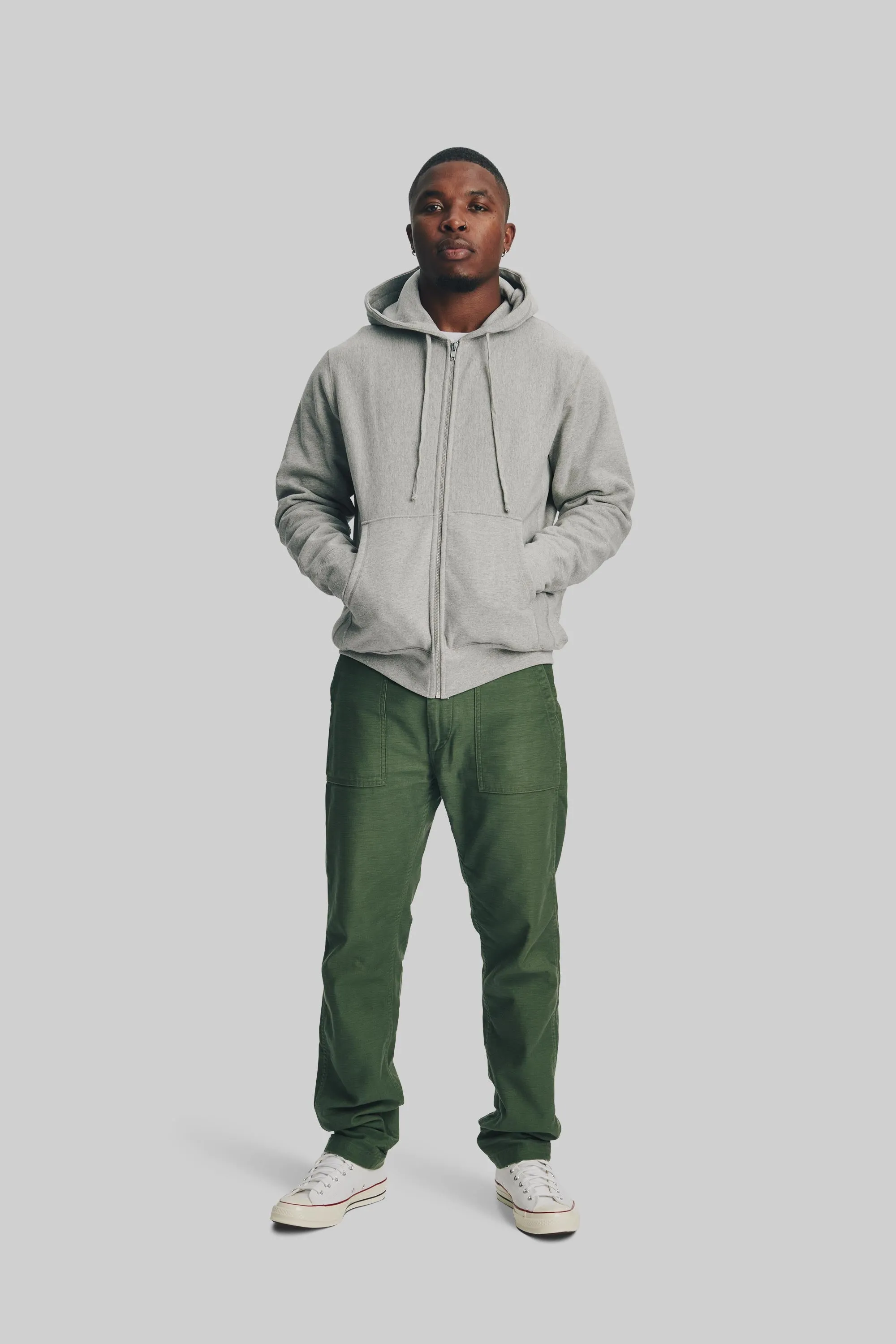 5002 ZIP HOODED SWEATSHIRT sold by House of Blanks product image thumbnail 2