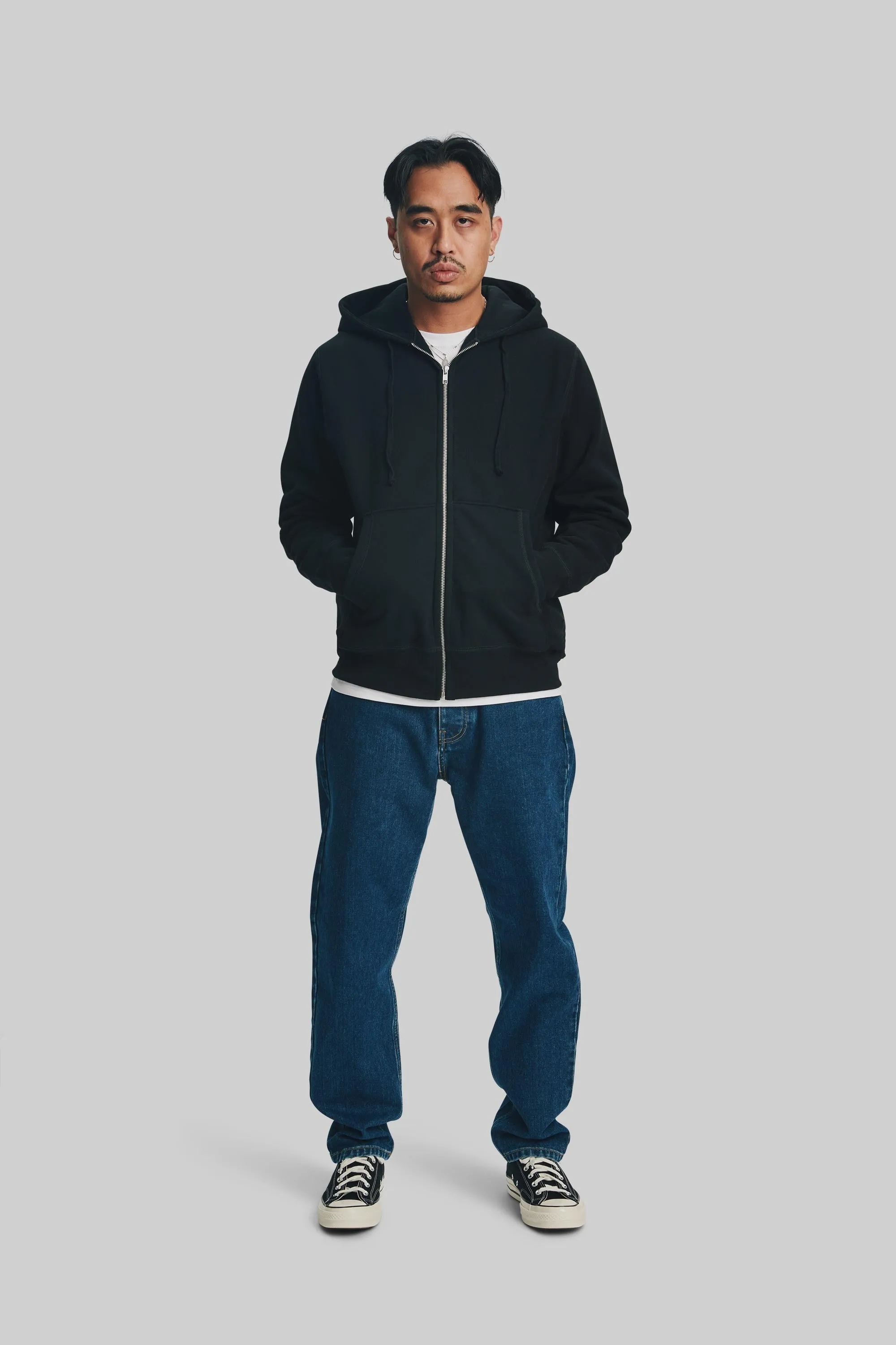5002 ZIP HOODED SWEATSHIRT sold by House of Blanks product image thumbnail 2