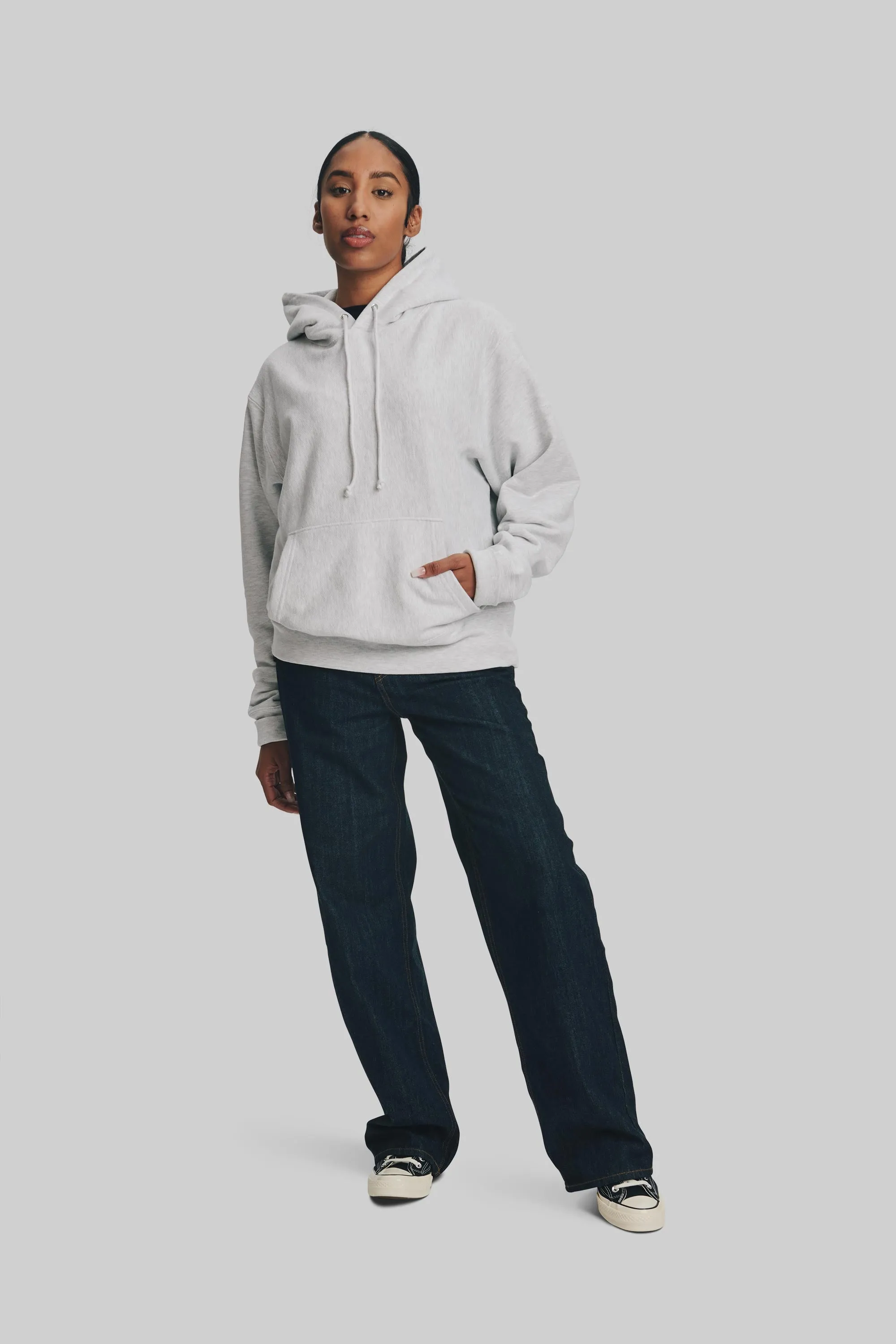 3010 RELAXED FIT PULLOVER HOODED SWEATSHIRT sold by House of Blanks product image thumbnail 4