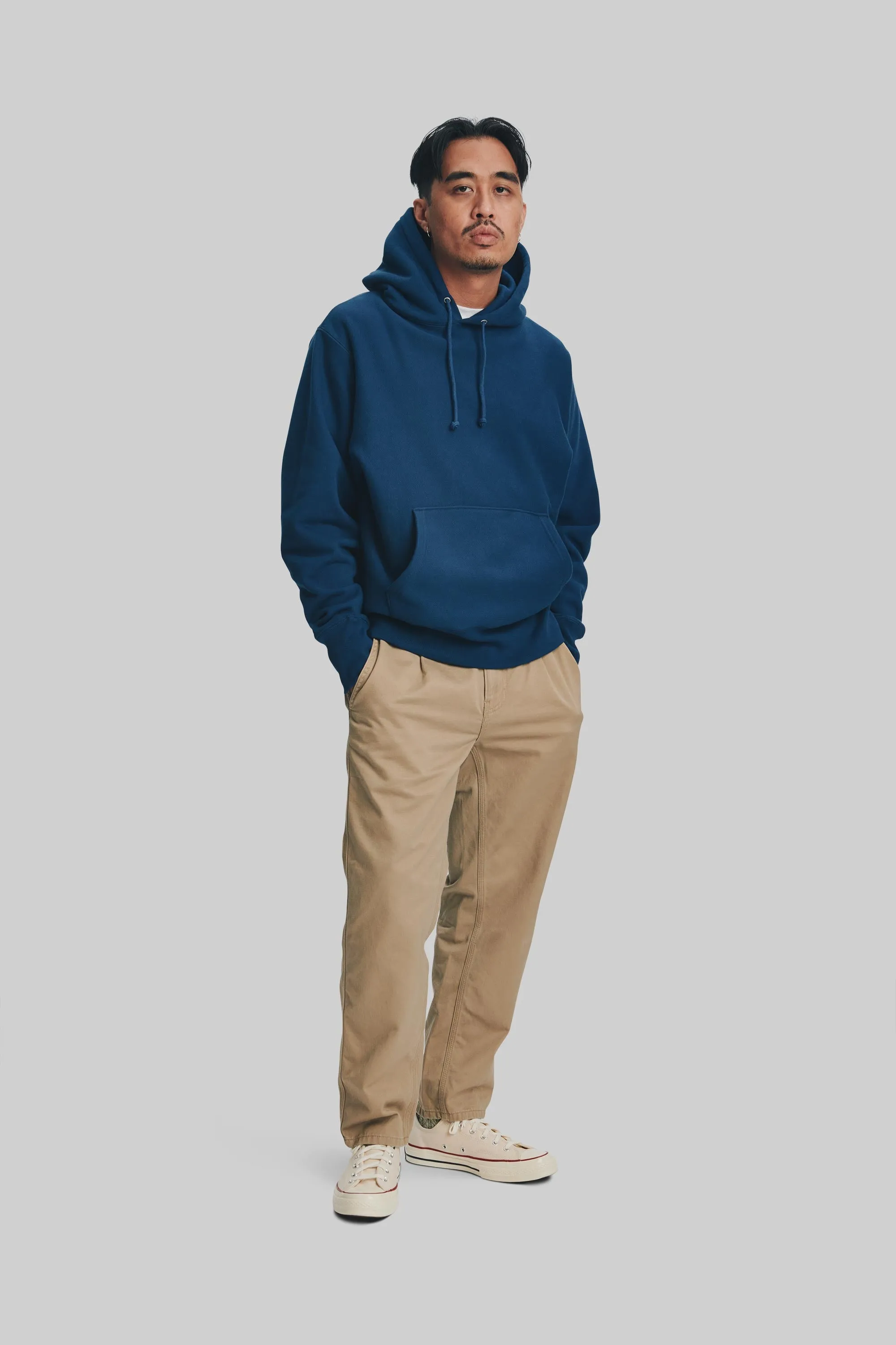 3010 RELAXED FIT PULLOVER HOODED SWEATSHIRT sold by House of Blanks product image thumbnail 3