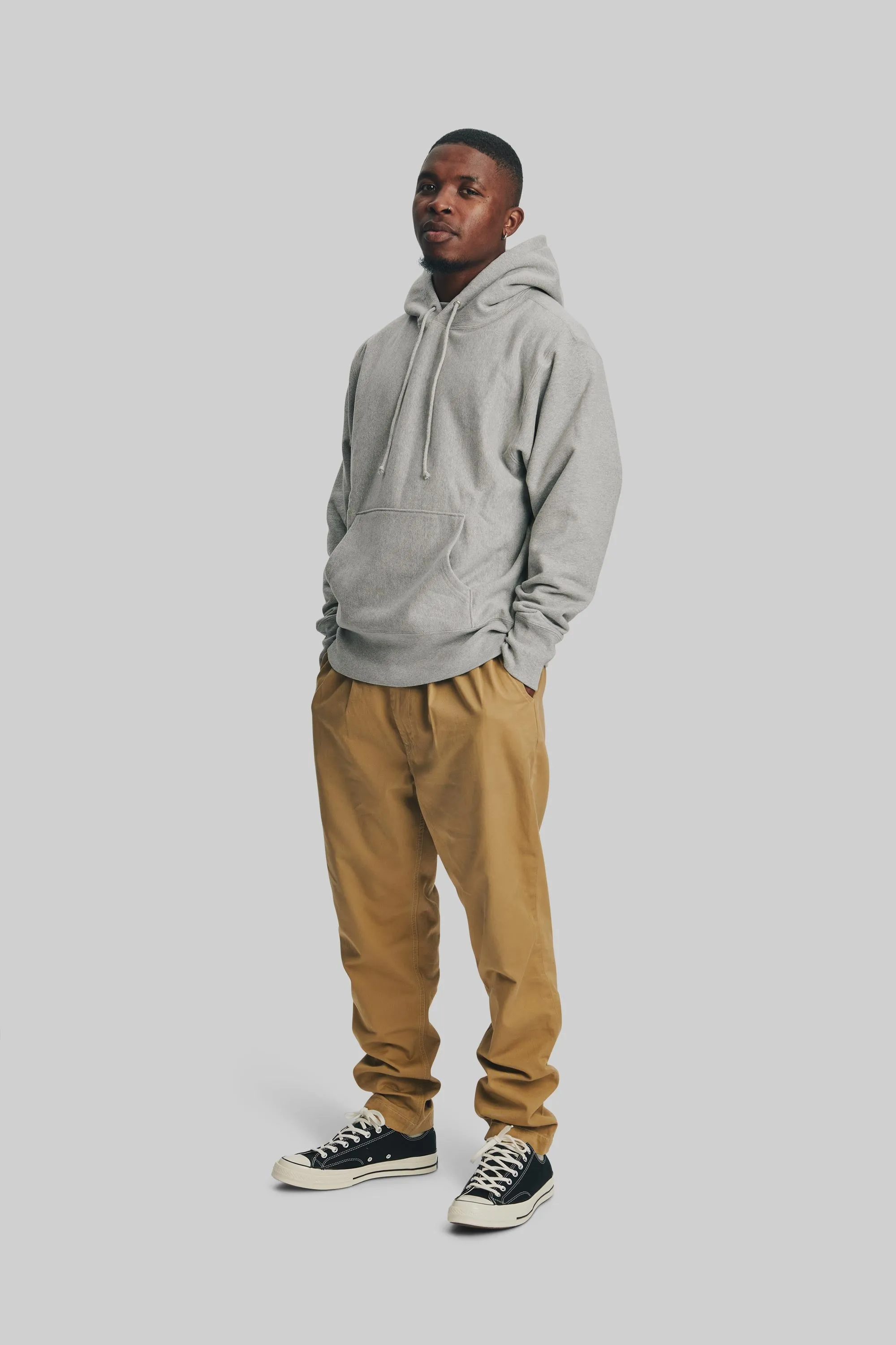 3010 RELAXED FIT PULLOVER HOODED SWEATSHIRT sold by House of Blanks product image thumbnail 4